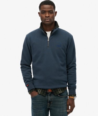 Essential Logo Half Zip Image 1