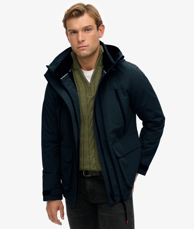 Colour Block Windbreaker Jacket