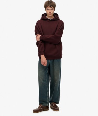 Blank Hoodie in Übergröße Image 3