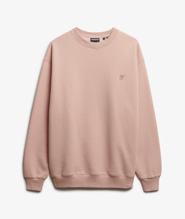 Blank Oversized Crew Sweatshirt Image 7