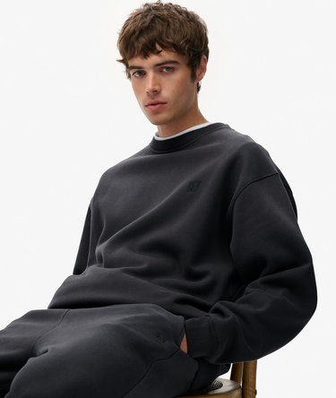 Blank Oversized sweatshirt met ronde hals Image 2