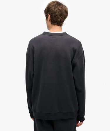 Blank Oversized sweatshirt met ronde hals Image 5