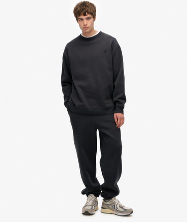 Blank Oversized sweatshirt met ronde hals Image 3