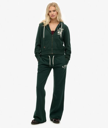 Pantalon de survêtement évasé à logo brodé Athletic Image 1