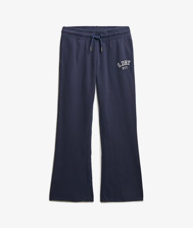 Athletic Embroidered Flare Joggers Image 8