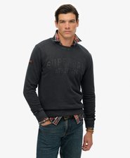 Athletic Embossed Sweatshirt
