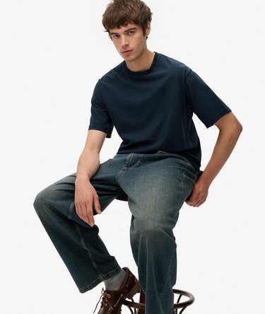 Blank Oversized T-Shirt Image 2