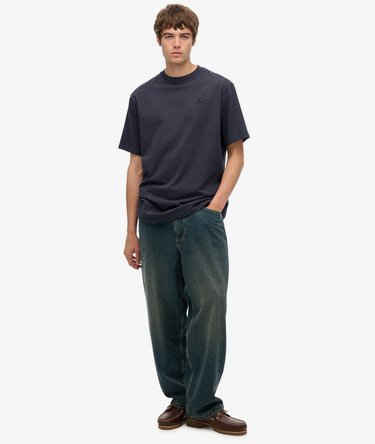 Blank Oversized T-Shirt Image 3