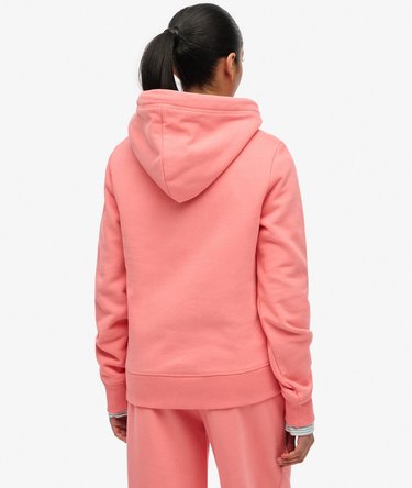 Felpa con cappuccio con logo ricamato Essential Image 5