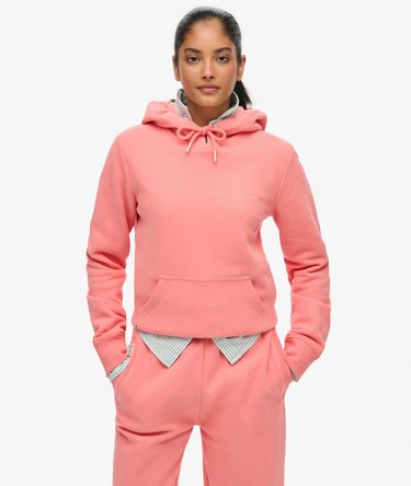 Felpa con cappuccio con logo ricamato Essential Image 1