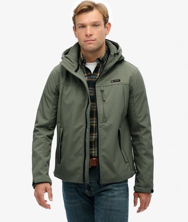 Kapuzen-Softshell-Trekkerjacke Image 2
