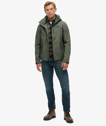 Kapuzen-Softshell-Trekkerjacke Image 3