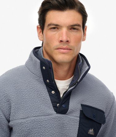 Fuji Fleece Half Popper Jumper Image 4