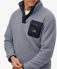 Fuji Fleece Half Popper Jumper