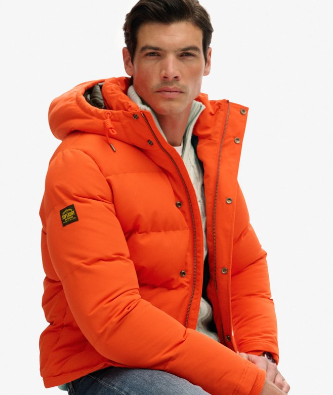 Everest Short Hooded Puffer Jacket