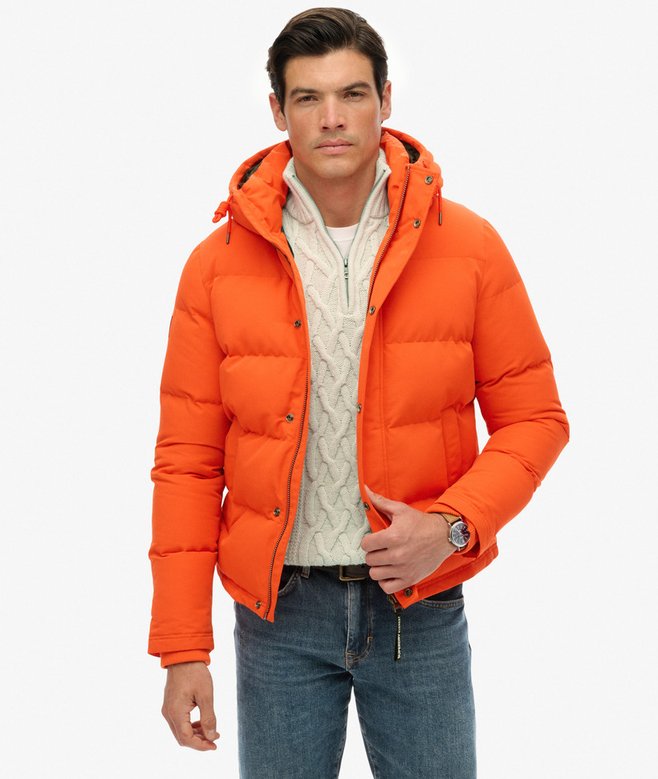 Everest Short Hooded Puffer Jacket