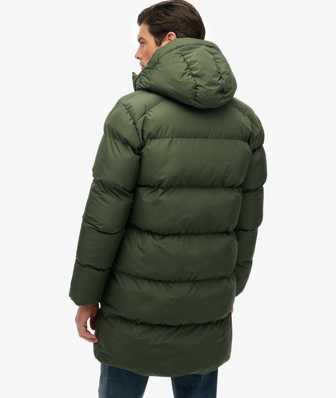 Hooded Sports Puffer Coat
