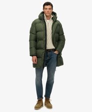 Hooded Sports Puffer Coat