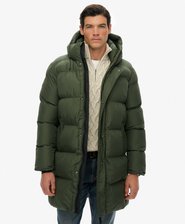 Hooded Sports Puffer Coat