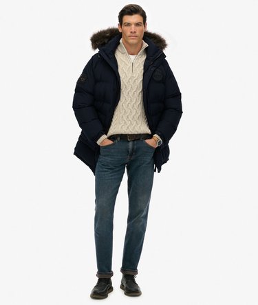 Everest Longline Baffled Parka Image 3