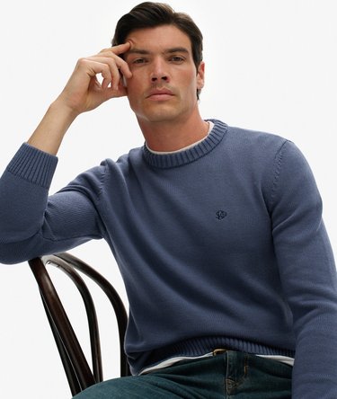 Preppy Baumwoll-Pullover Image 2