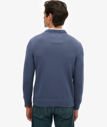 Preppy Baumwoll-Pullover Image 5