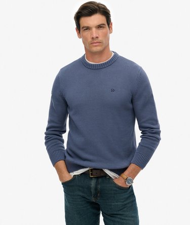 Preppy Baumwoll-Pullover Image 1