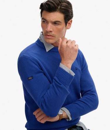 Preppy Baumwoll-Pullover Image 2