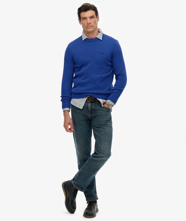 Preppy Baumwoll-Pullover Image 3