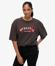 Night Garden Oversized T-Shirt