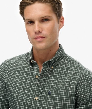 Premium Check Oxford Shirt Image 4