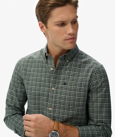 Premium Check Oxford Shirt Image 2