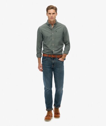 Premium Check Oxford Shirt Image 3