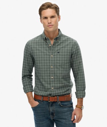 Premium Check Oxford Shirt Image 1