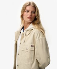 Relaxed Hooded Trucker Jacket