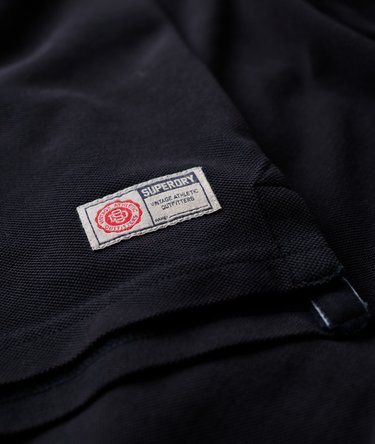 Vintage Athletic Poloshirt mit langen Ärmeln Image 7