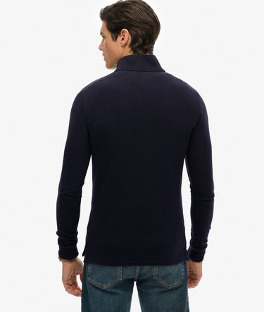 Vintage Athletic Poloshirt mit langen Ärmeln Image 5