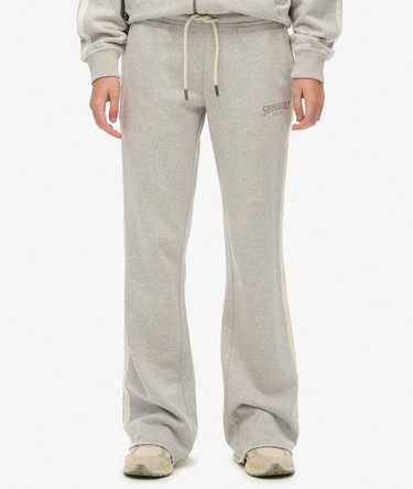 Athletic Stripe Flare Joggers Image 4