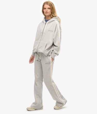 Athletic Stripe Flare Joggers Image 3