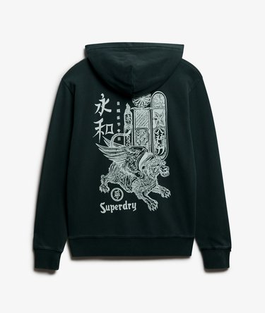 Tokyo Narrative Hoodie in lockerer Passform Image 8