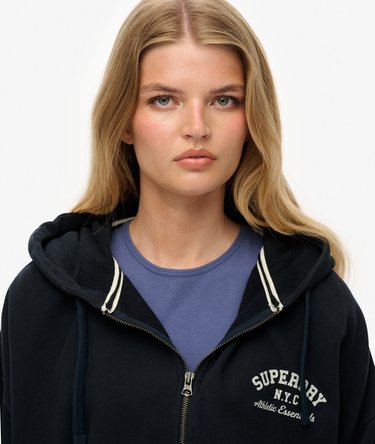 Athletic Essentials Oversized Zip Hoodie Image 4
