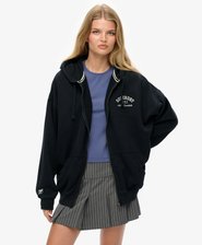 Athletic Essentials Oversized Zip Hoodie
