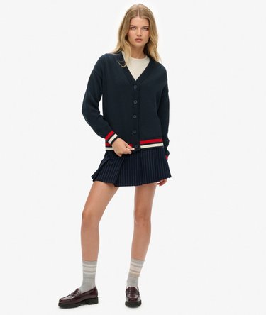 Slouchy Knitted Cardigan Image 3