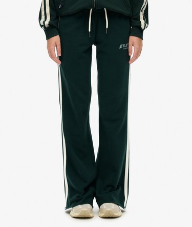 Athletic Stripe Flare Joggers Image 4