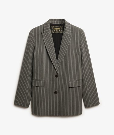 Krijtstreep Boyfriend Blazer Image 8