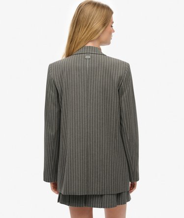 Krijtstreep Boyfriend Blazer Image 6