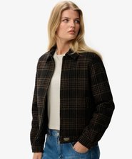 Checked Ranch Quilted Jacket