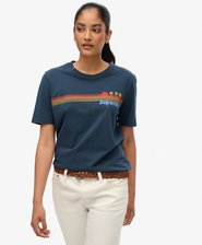 Camiseta con rayas Rainbow