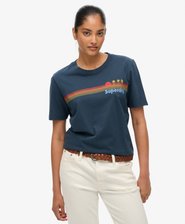 Camiseta con rayas Rainbow