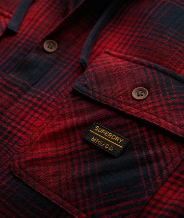 Surplus Hooded Check Shirt Image 6